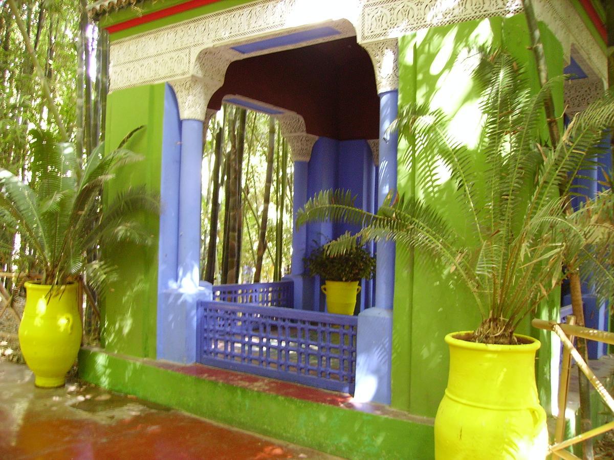 Appart Avec Vue Jardin/Majorelle Marrakesch Exterior foto
